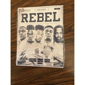 Vintage Official Ole Miss Football Gameday Magazine "Rebel" from 2017 Season